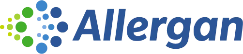 a blue and black logo