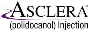 a black and purple logo