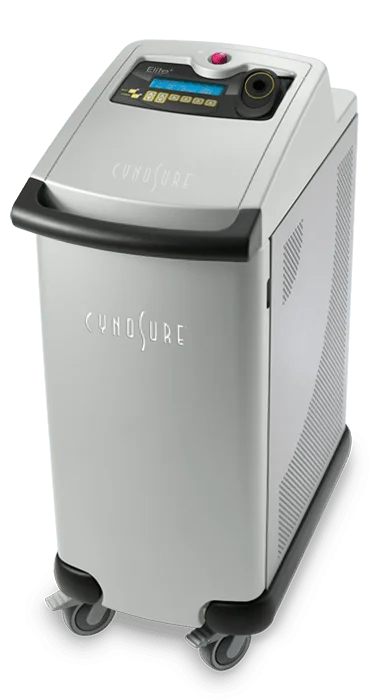 a white rectangular object with a black handle